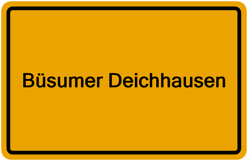 Handelsregisterauszug Büsumer Deichhausen